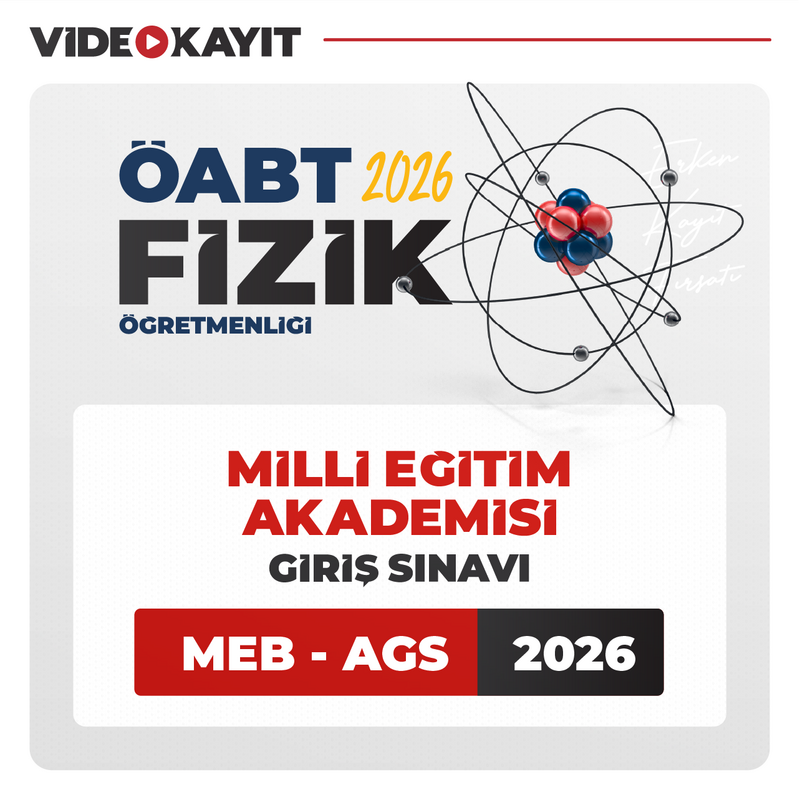 Farklı KPSS - Fizik ÖABT + AGS 2026 | Video Kayıt