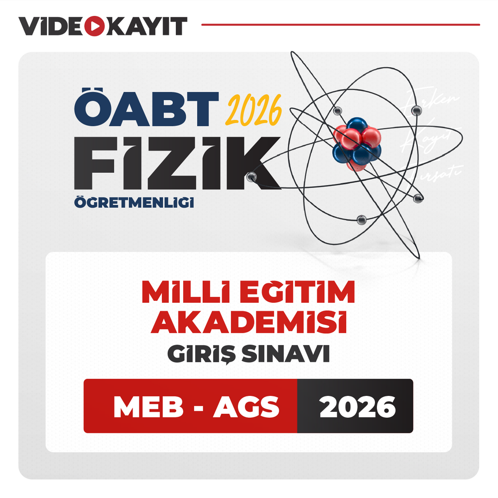 Fizik ÖABT + AGS 2026 | Video Kayıt