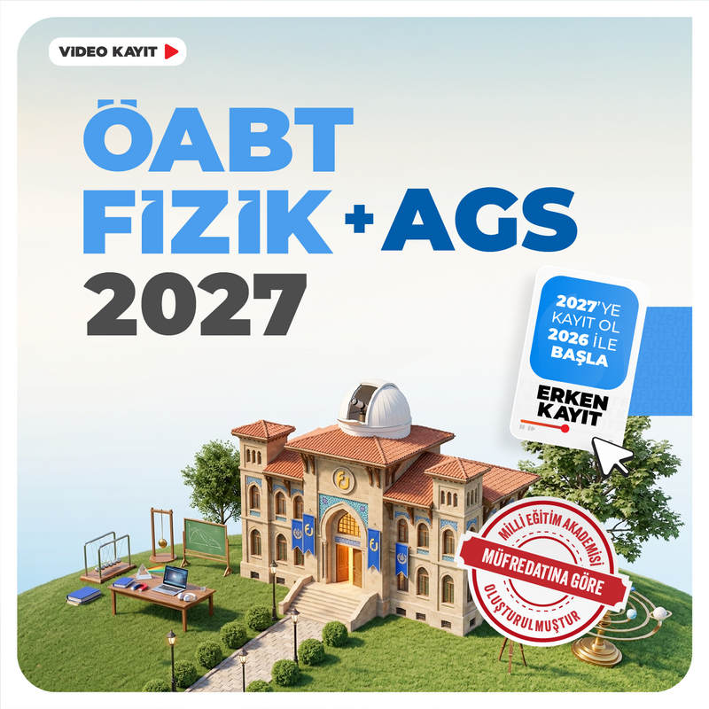 Farklı KPSS - Fizik ÖABT + AGS 2027 | Video Kayıt