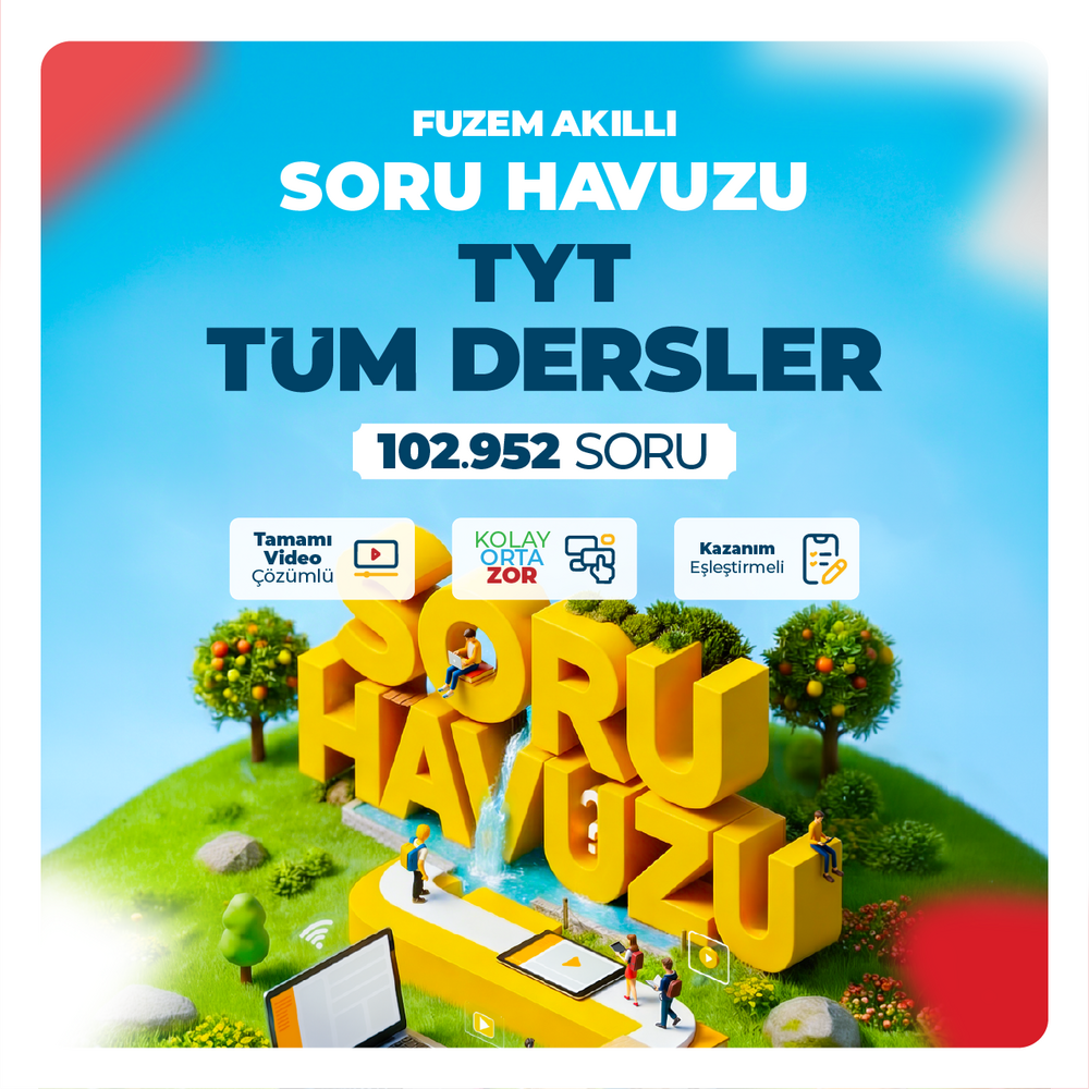 FUZEM Akıllı Soru Havuzu TYT Tüm Dersler