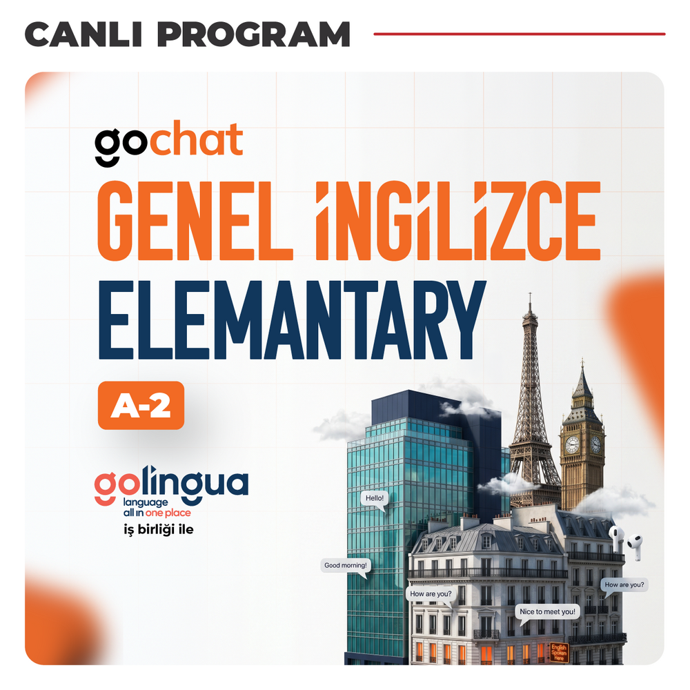 Genel İngilizce Elementary A2 Seviyesi | Canlı Program