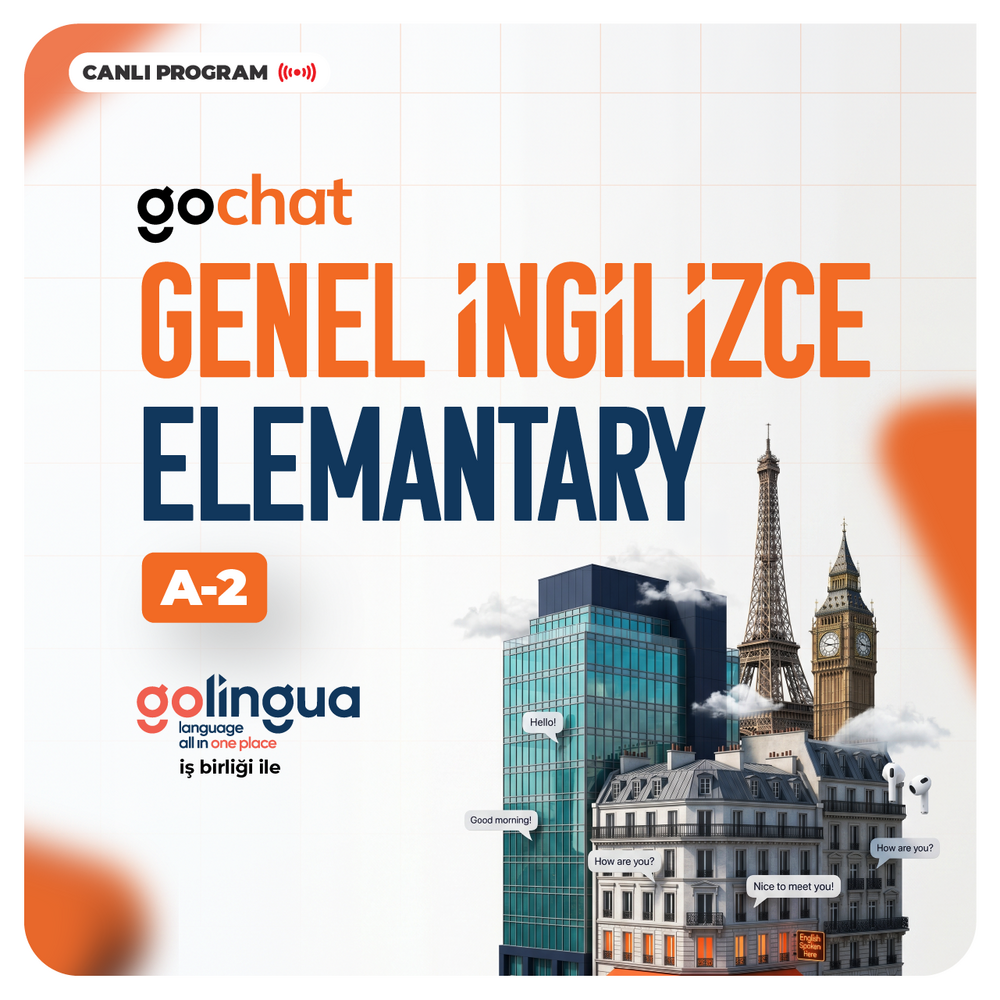 Genel İngilizce Elementary A2 Seviyesi | Canlı Program