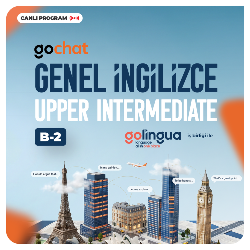 Genel İngilizce Upper-Intermediate B2 Seviyesi | Canlı Program