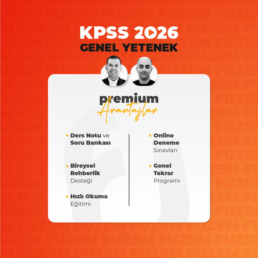 Genel Yetenek KPSS 2026 | Canlı Program