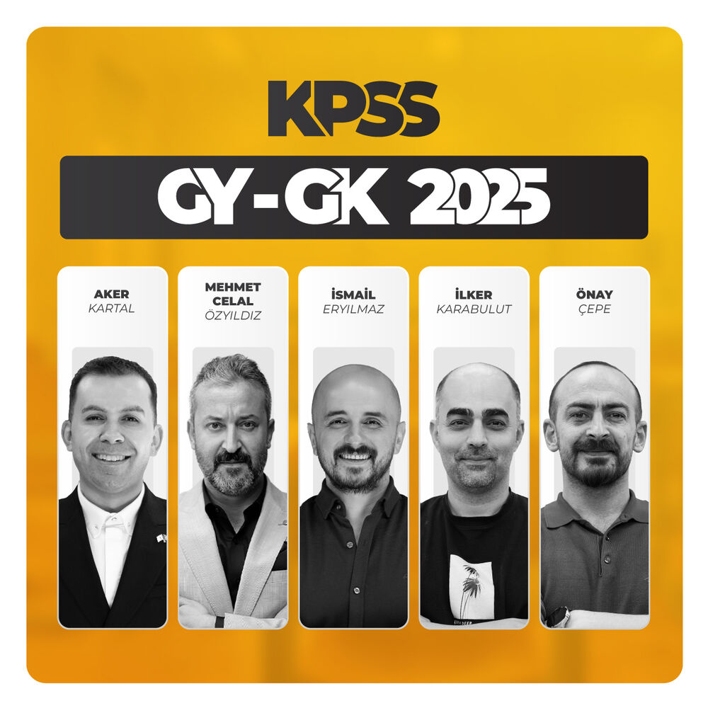 Genel Yetenek Genel Kültür KPSS 2025 | Canlı Program