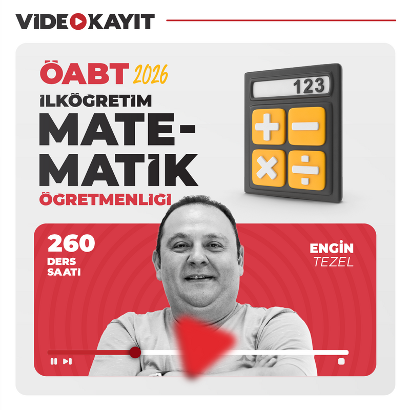 Farklı KPSS - İlköğretim Matematik ÖABT 2026 | Video Kayıt