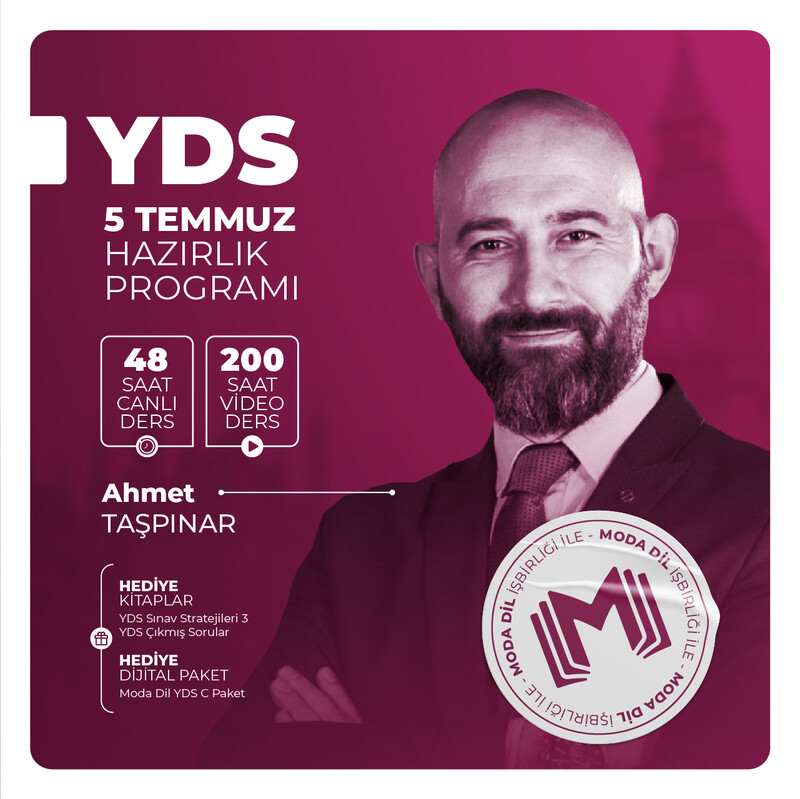 İngilizce Yabancı Dil Sınavı YDS 2025 | Canlı Program - Thumbnail
