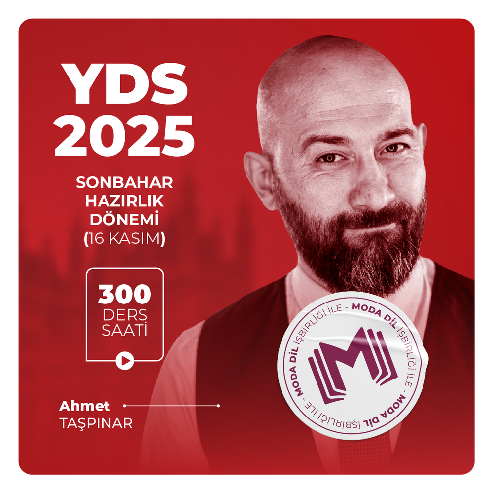İngilizce YDS 2025 Sonbahar | Canlı Program