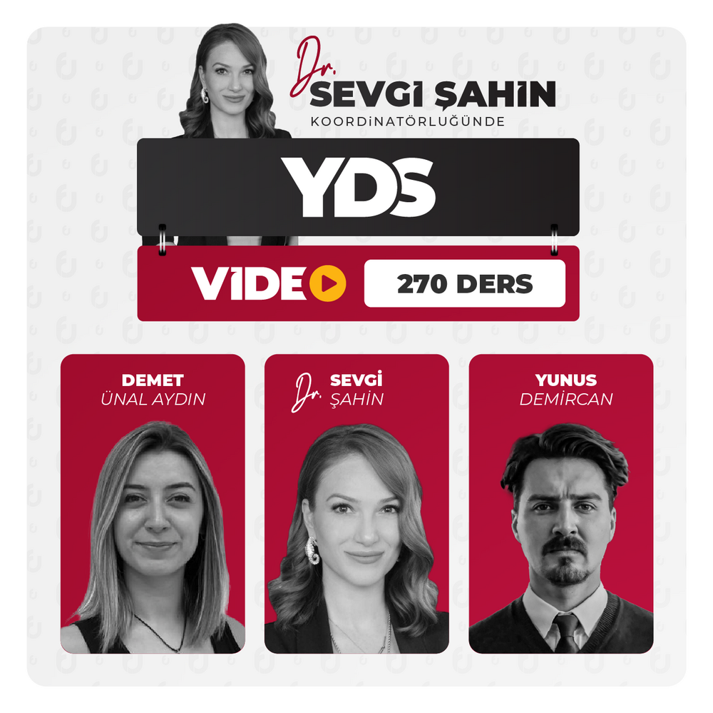 İngilizce Yabancı Dil Sınavı YDS 2025 | Video Kayıt