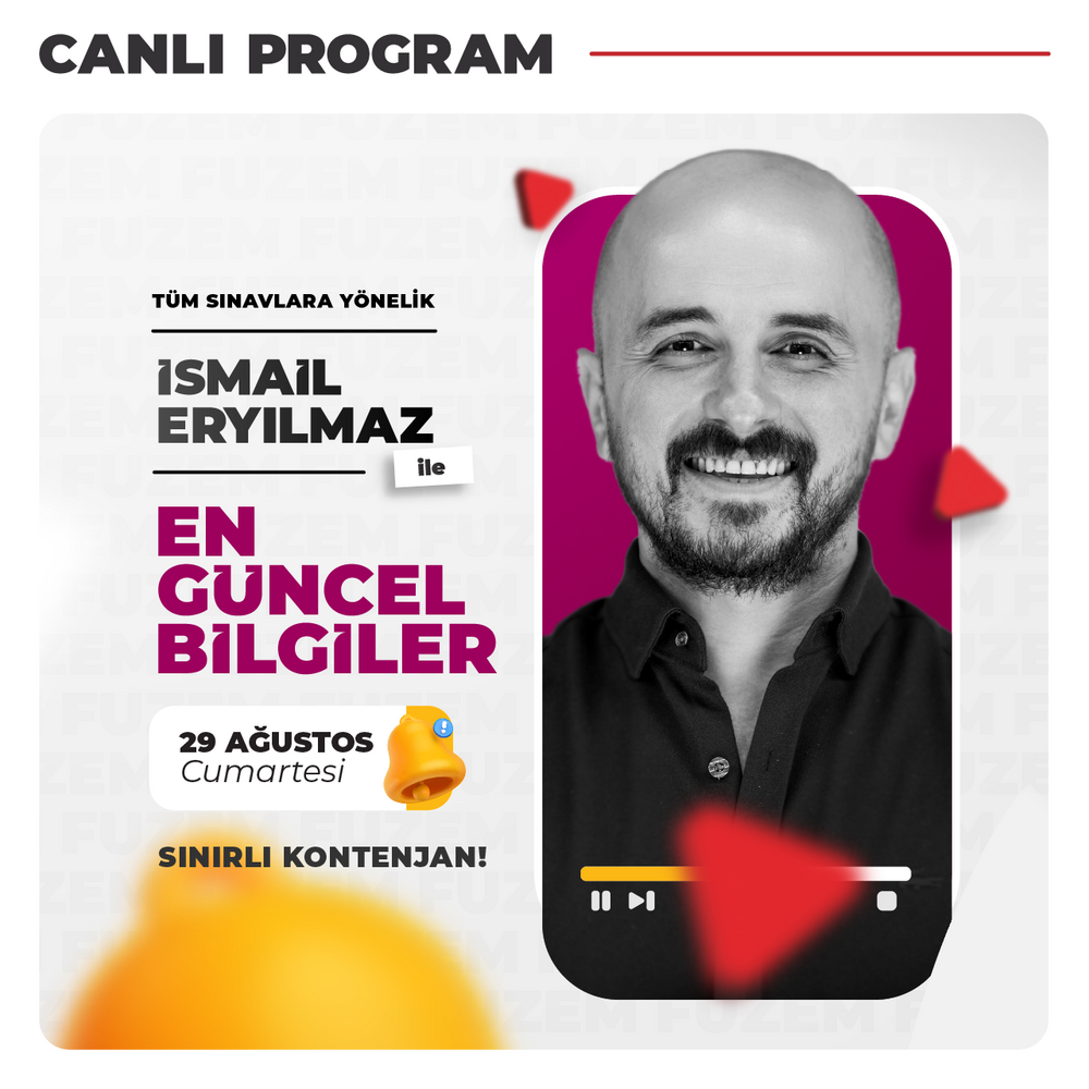İsmail Eryılmaz ile En Güncel Bilgiler | Canlı Program