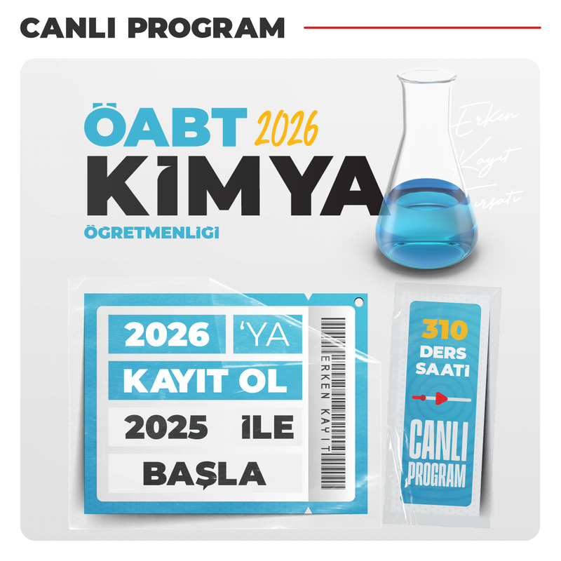 Kimya ÖABT 2026 | Canlı Program - Thumbnail