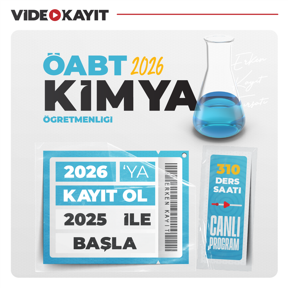 Kimya ÖABT 2026 | Video Kayıt