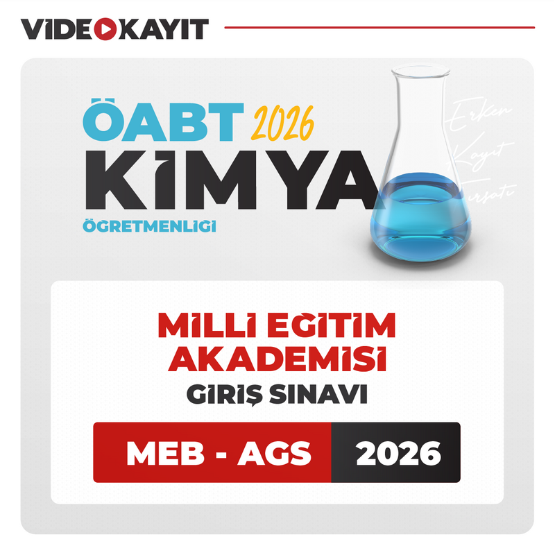 Farklı KPSS - Kimya ÖABT + AGS 2026 | Video Kayıt