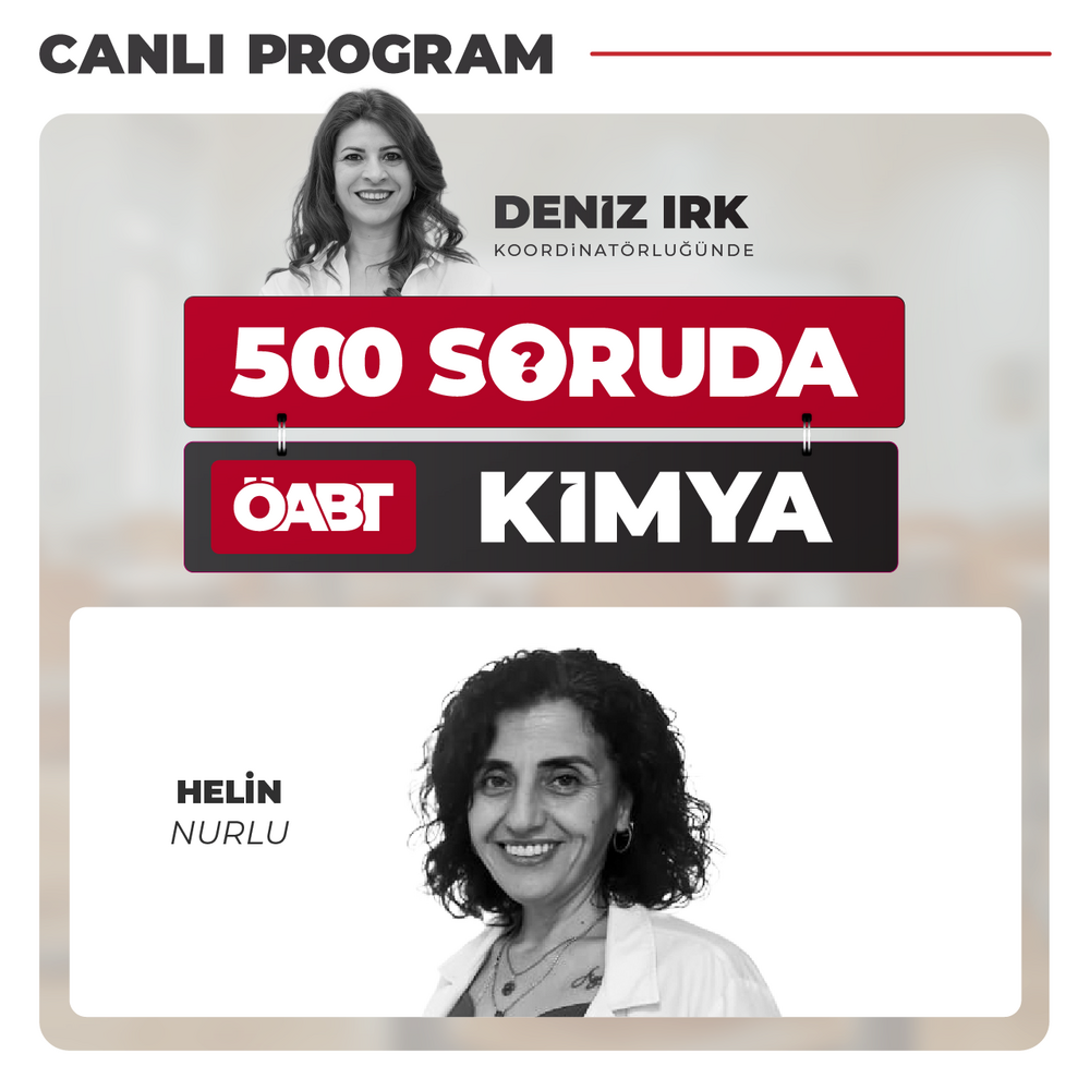 Kimya ÖABT DEV Genel Tekrar | Canlı Program