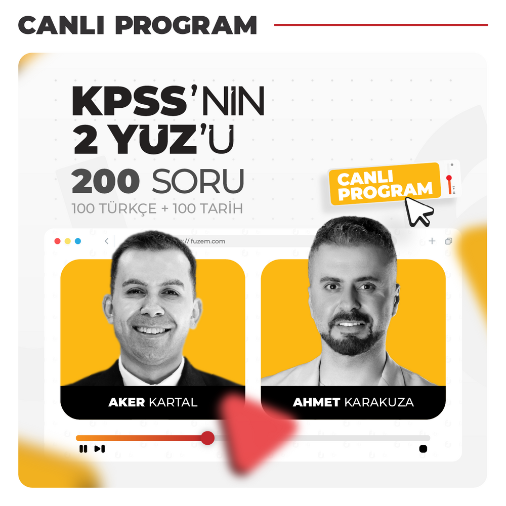 KPSS'nin 2 Yüzü | Canlı Program