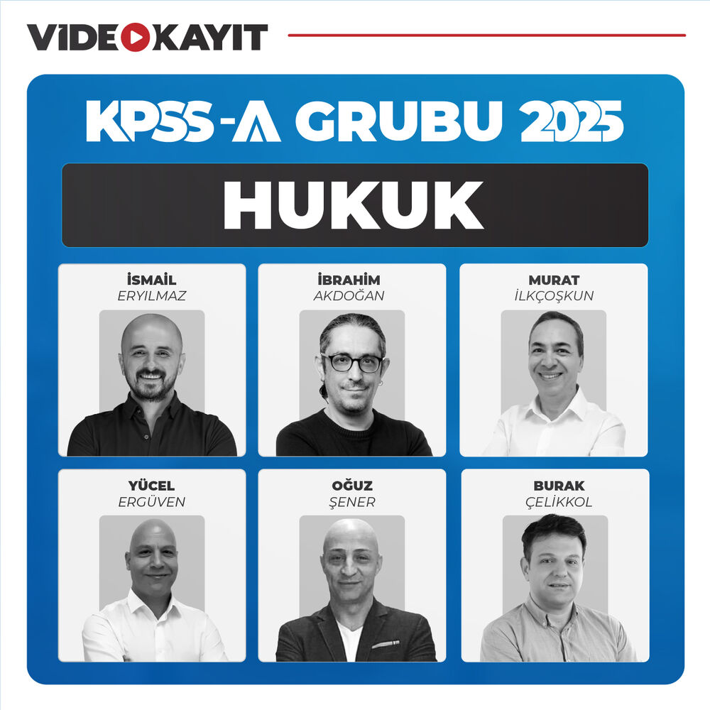 KPSS A Grubu Hukuk 2025 | Video Kayıt