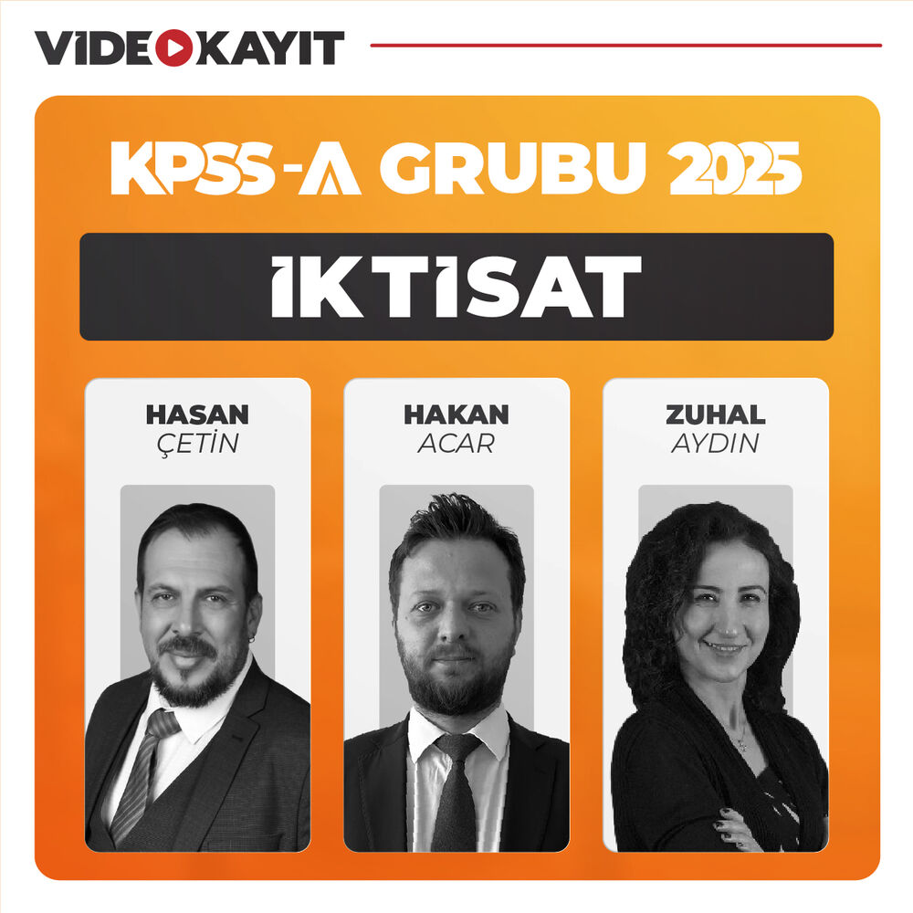 KPSS A Grubu İktisat 2025 | Video Kayıt