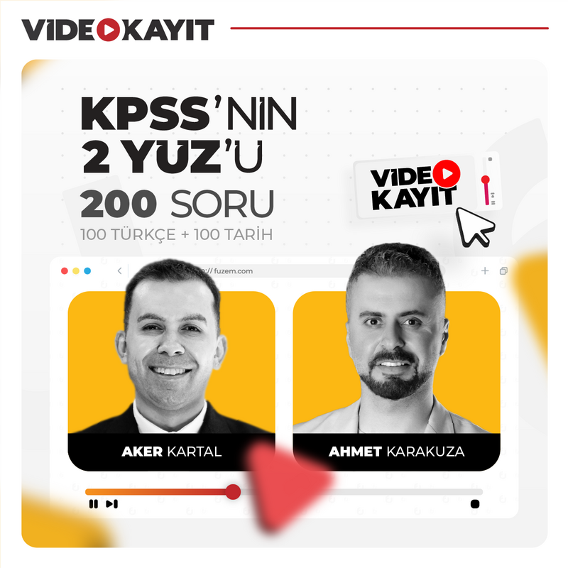 Farklı KPSS - KPSS'nin 2 Yüzü | Video Kayıt