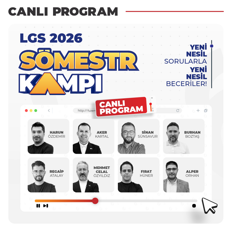 Farklı LGS - LGS 2026 Sömestr Kampı | Canlı Program