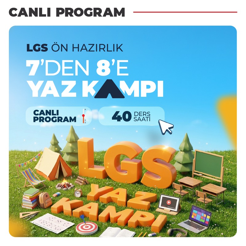 Farklı LGS - LGS 7'den 8'e Yaz Kampı | Canlı Program