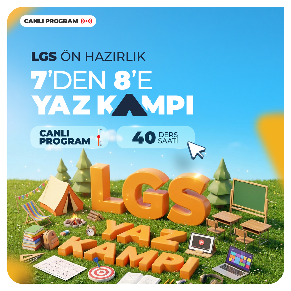 LGS 7'den 8'e Yaz Kampı | Canlı Program