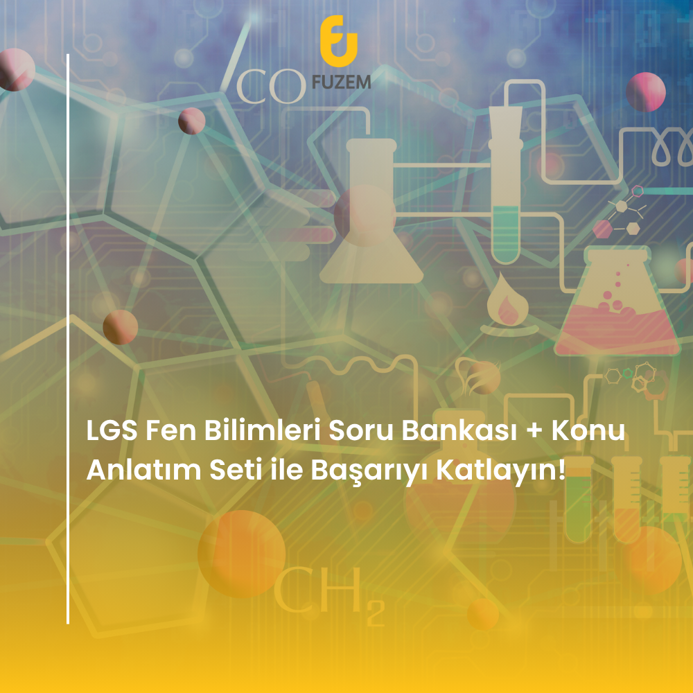 LGS Fen Bilimleri Soru Bankası + Konu Anlatım Seti ile Başarıyı Katlayın!