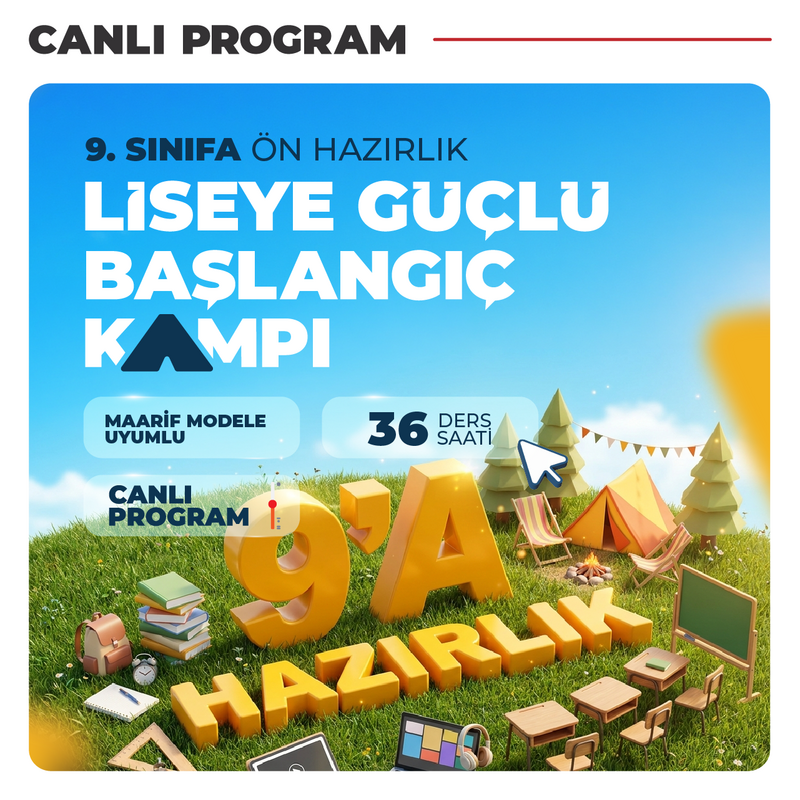 Farklı YKS - Liseye Güçlü Başlangıç Kampı | Canlı Program