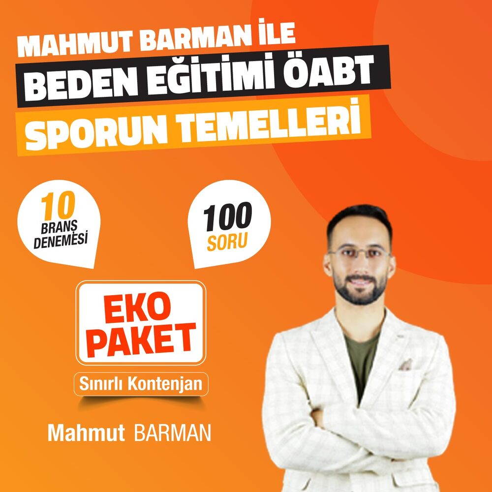 Mahmut BARMAN ile BESYO ÖABT Sporun Temelleri | Eko Paket