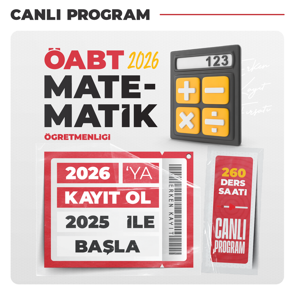 Matematik ÖABT 2026 | Canlı Program