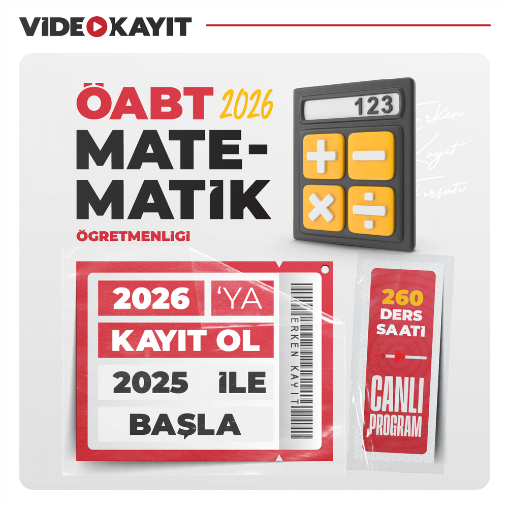 Matematik ÖABT 2026 | Video Kayıt
