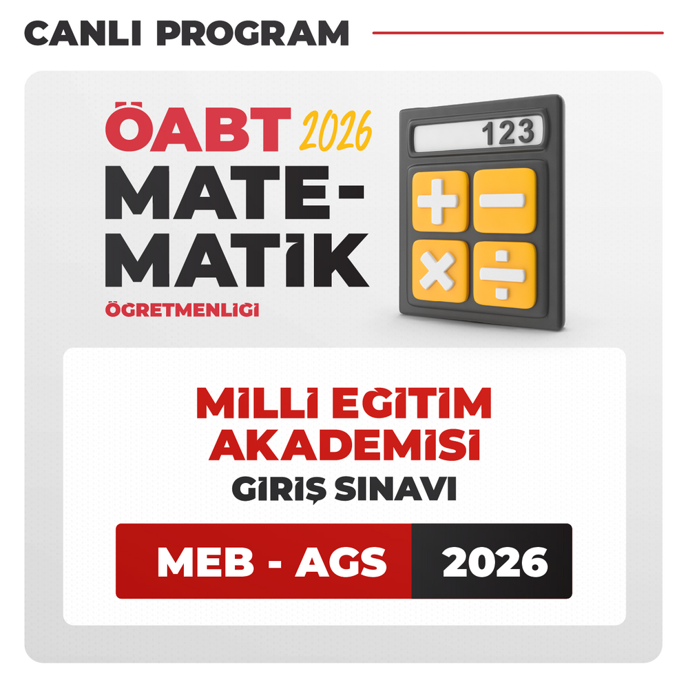 Matematik ÖABT + AGS 2026 | Canlı Program