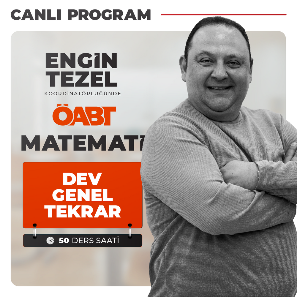 Matematik ÖABT DEV Genel Tekrar | Canlı Program