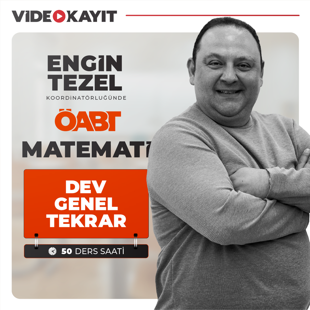Matematik ÖABT DEV Genel Tekrar | Video Kayıt