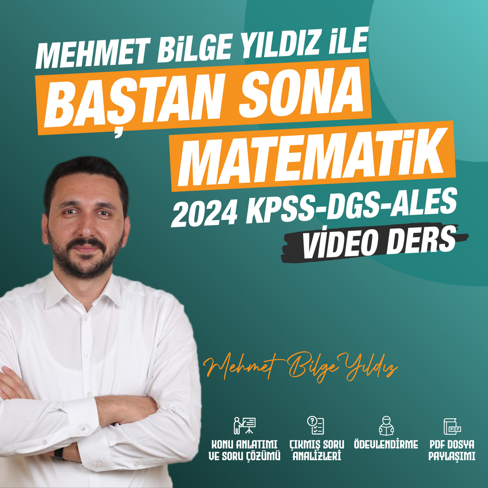 Mehmet Bilge YILDIZ ile Baştan Sona Matematik | Video Ders