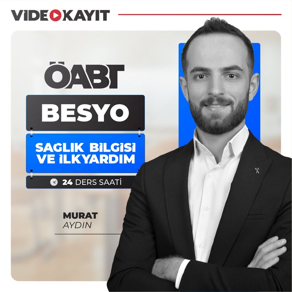 Murat AYDIN ile BESYO ÖABT Sağlık Bilgisi ve İlkyardım | Video Kayıt