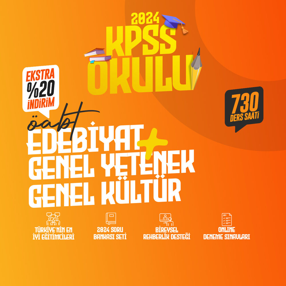 Türk Dili ve Edebiyatı ÖABT 2024 + GYGK 2024 - Canlı Ders