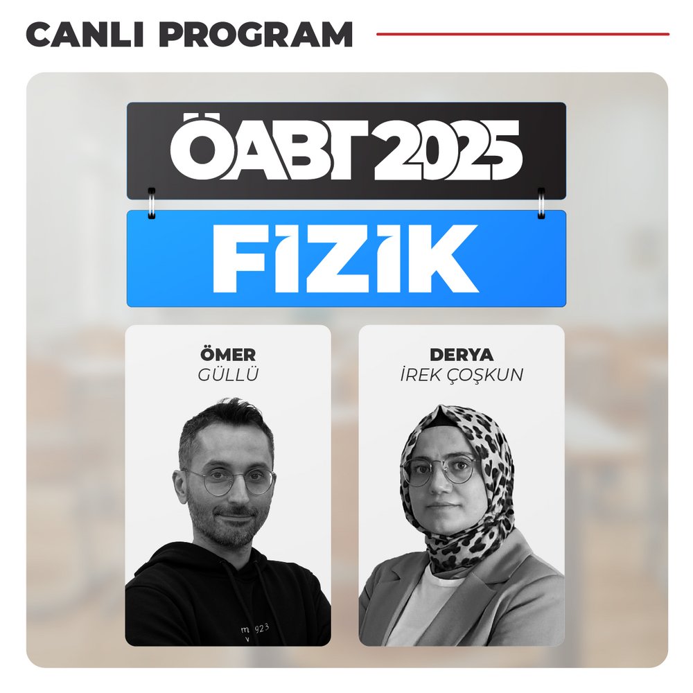 Fizik Öğretmenliği ÖABT 2025 | Canlı Program