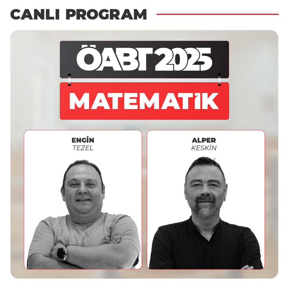 Matematik Öğretmenliği ÖABT 2025 | Canlı Program