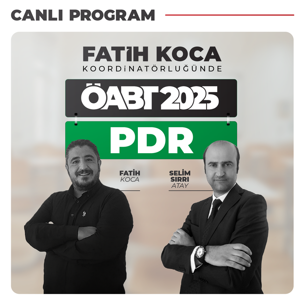 Okul Psikolojik Danışmanlığı ÖABT 2025 | Canlı Program