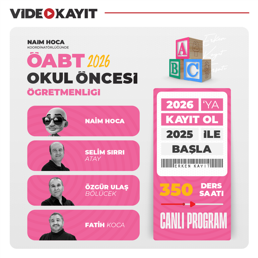 Okul Öncesi ÖABT 2026 | Video Kayıt