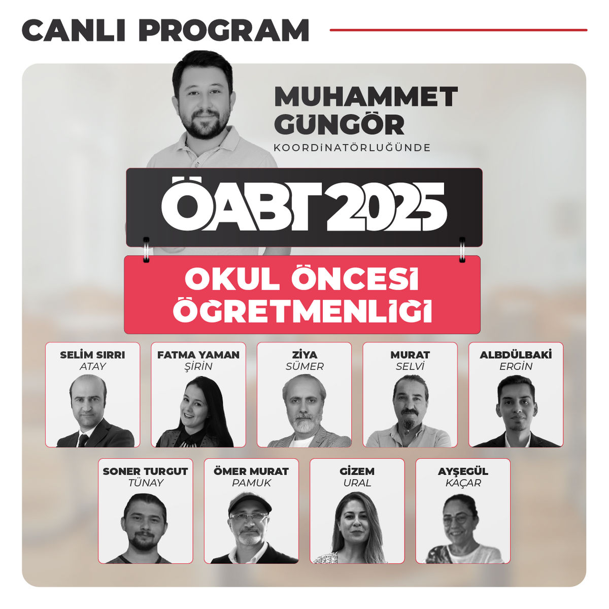 Okul Öncesi Öğretmenliği Öabt 2025 | Canlı Program
