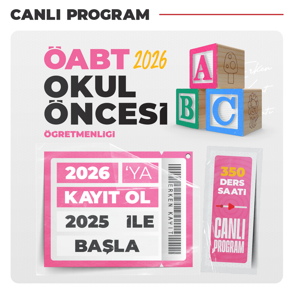 Okul Öncesi ÖABT 2026 | Canlı Program