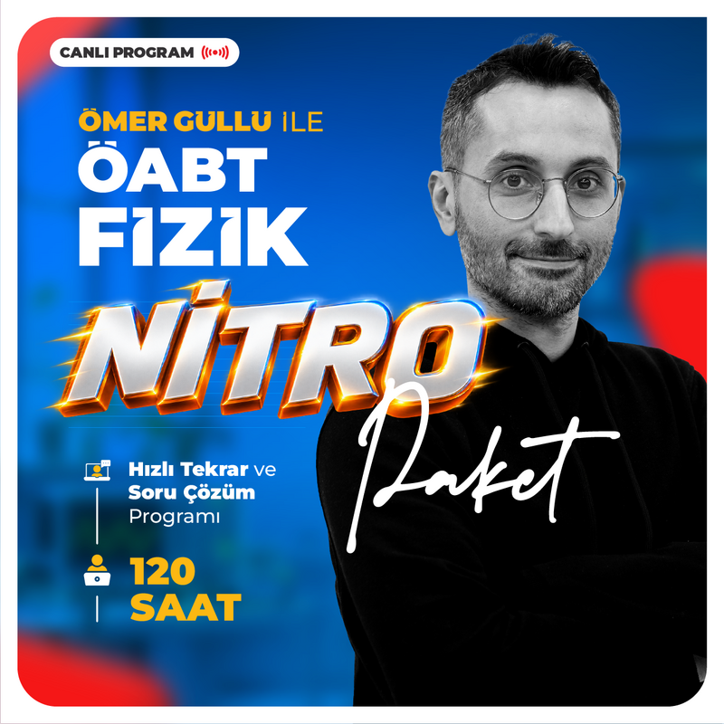 Farklı KPSS - Ömer Güllü ile Fizik ÖABT Nitro Paket 2027 | Canlı Program