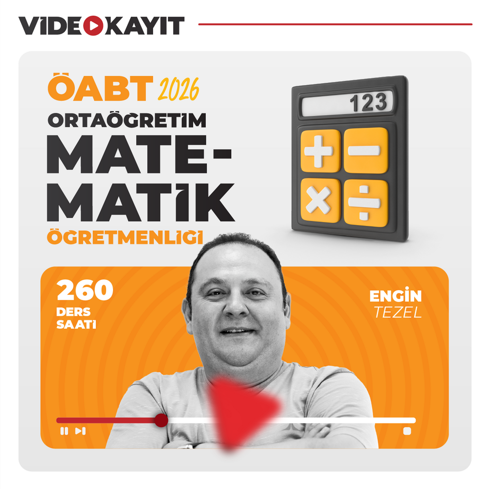 Ortaöğretim Matematik ÖABT 2026 | Video Kayıt