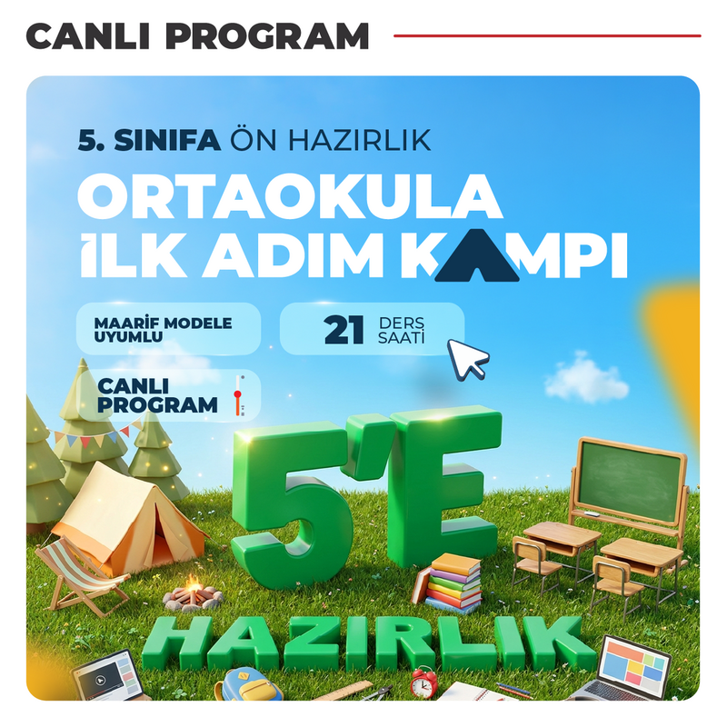 Farklı LGS - Ortaokula İlk Adım Kampı | Canlı Program