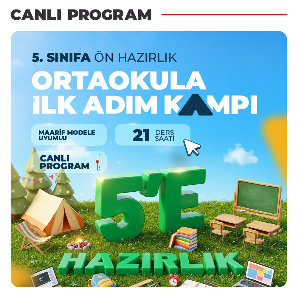 Ortaokula İlk Adım Kampı | Canlı Program