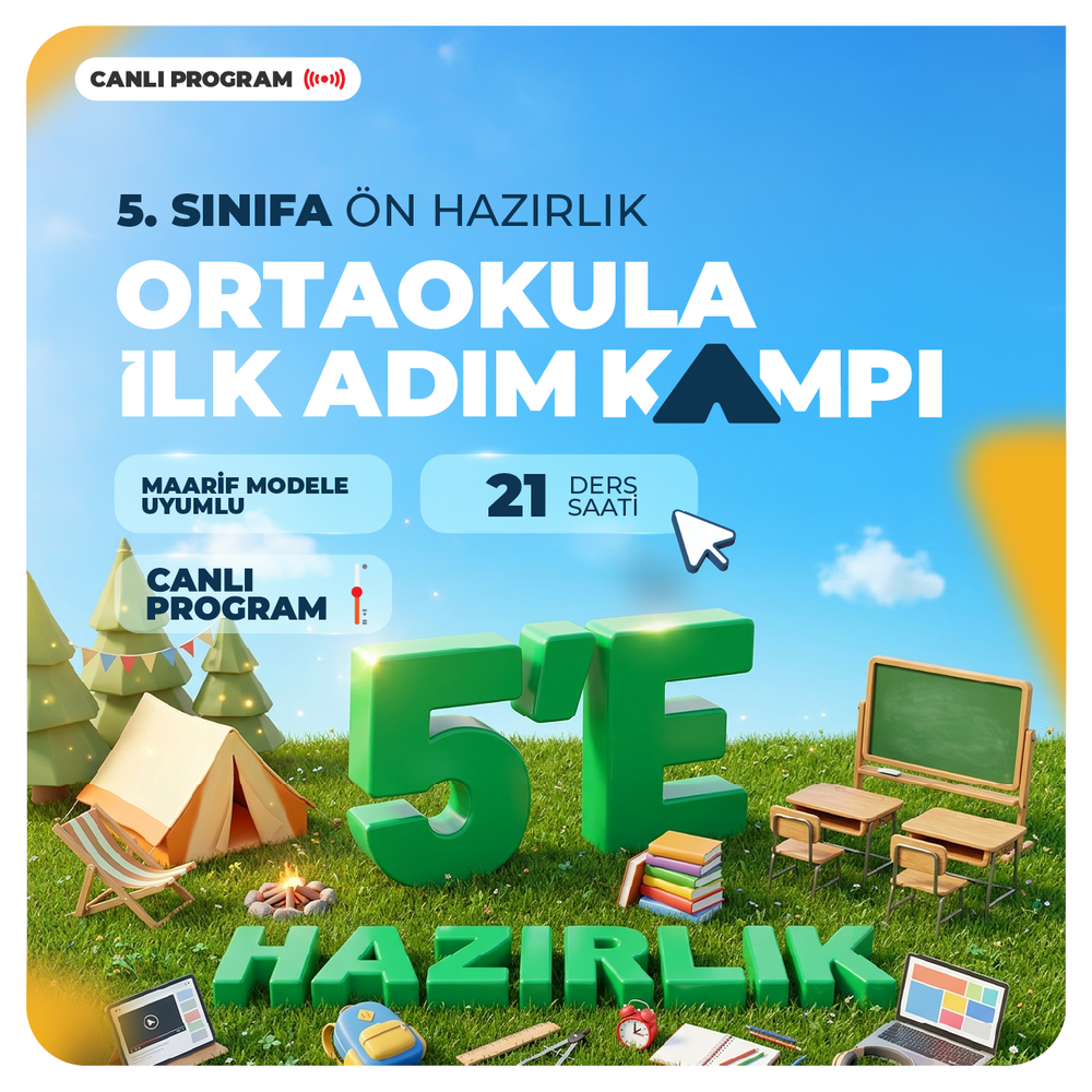 Ortaokula İlk Adım Kampı | Canlı Program
