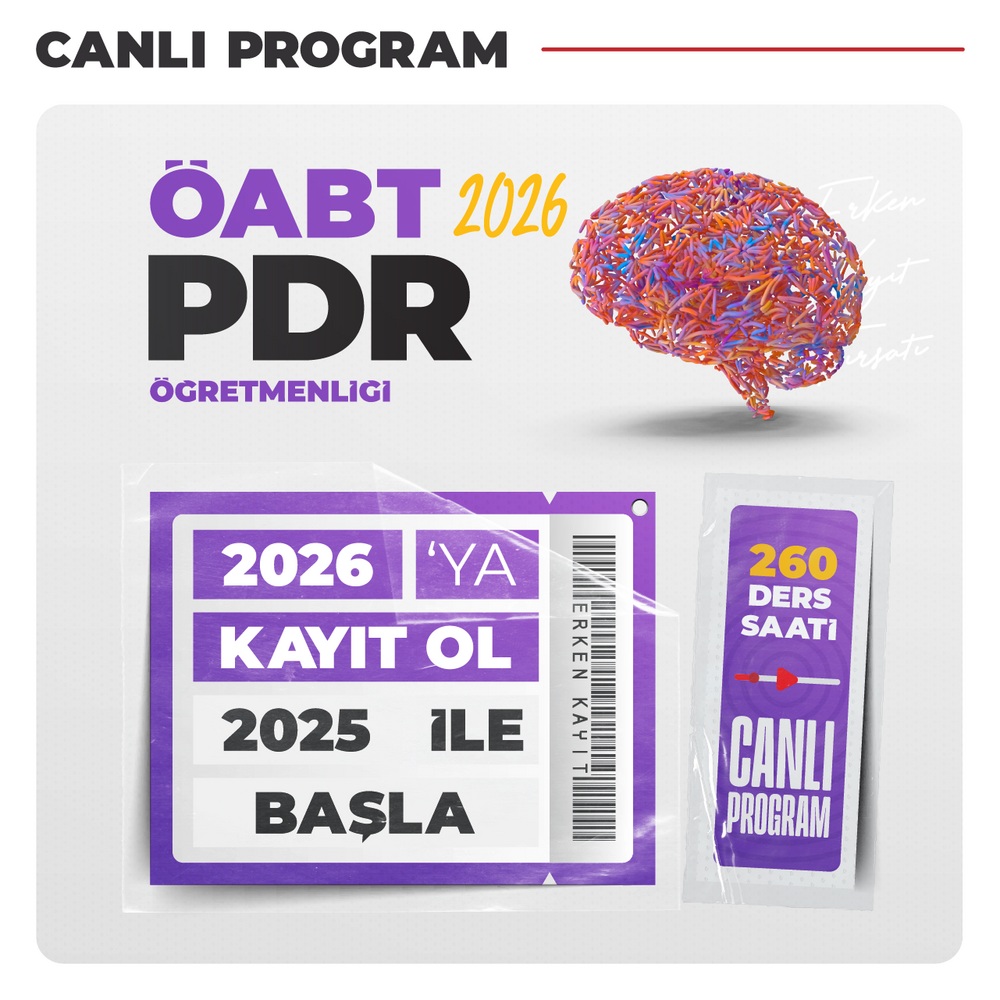 PDR ÖABT 2026 | Canlı Program
