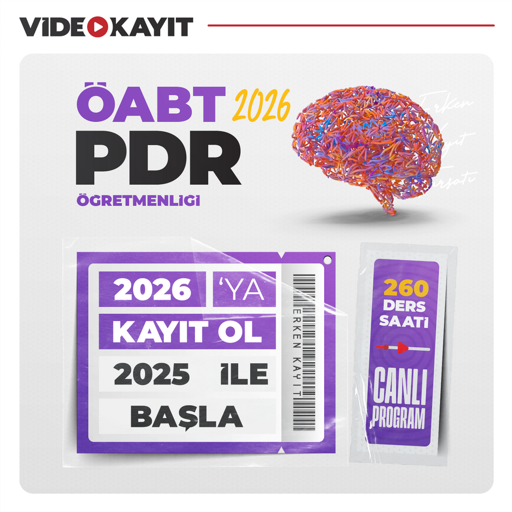 PDR ÖABT 2026 | Video Kayıt