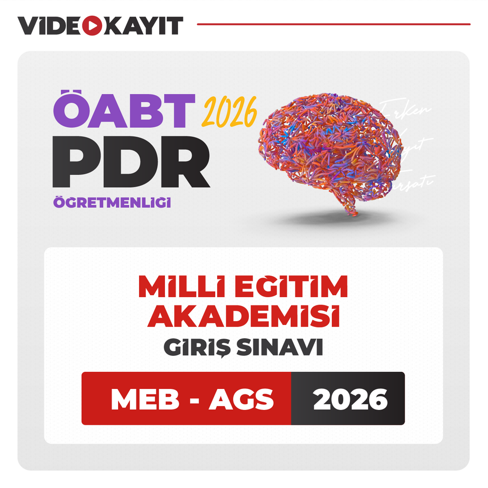 PDR ÖABT + AGS 2026 | Video Kayıt